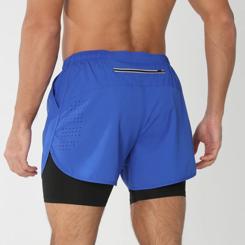 VALORIA | Men’s 2-in-1 quick-dry training shorts designed for speed, comfort