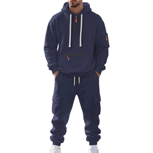 VALORIA | Men’s Fleece Sportswear Set for Everyday Wear