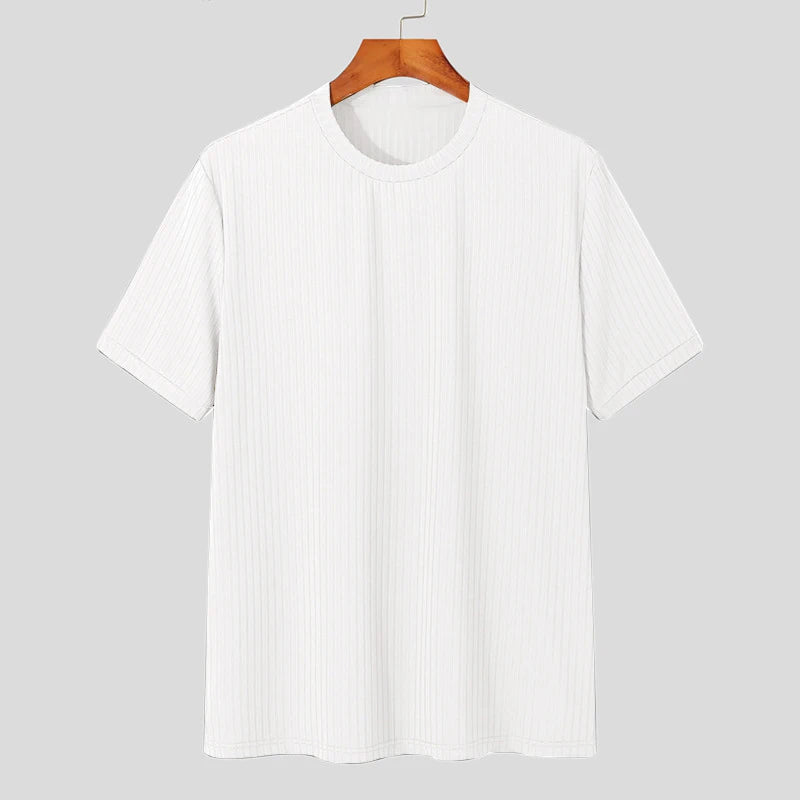 VALORIA | Men’s Lightweight Draped T-Shirt versatile men's casual top for work and leisure