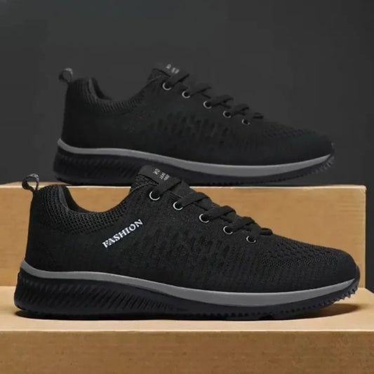 VALORIA | Men’s breathable knit running sneakers with lightweight comfort