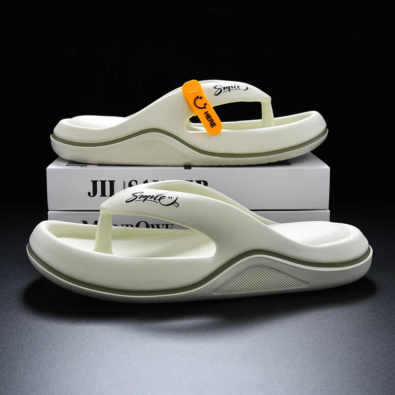 VALORIA | Men’s breathable soft comfort flip flops all-day comfort