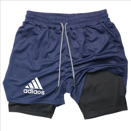 VALORIA | Men’s two-layer quick-dry shorts lightweight breathable design