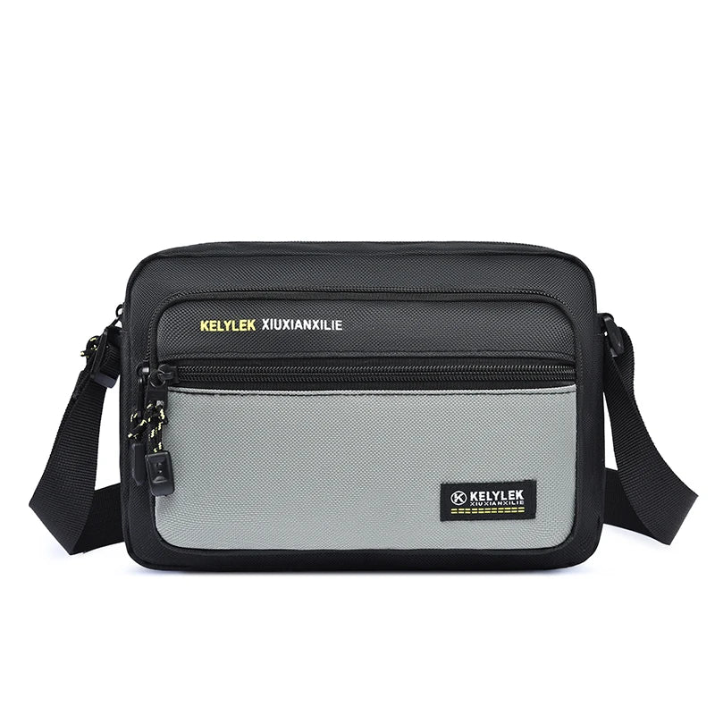VALORIA | Men’s versatile multi-layer crossbody bag daily essentials