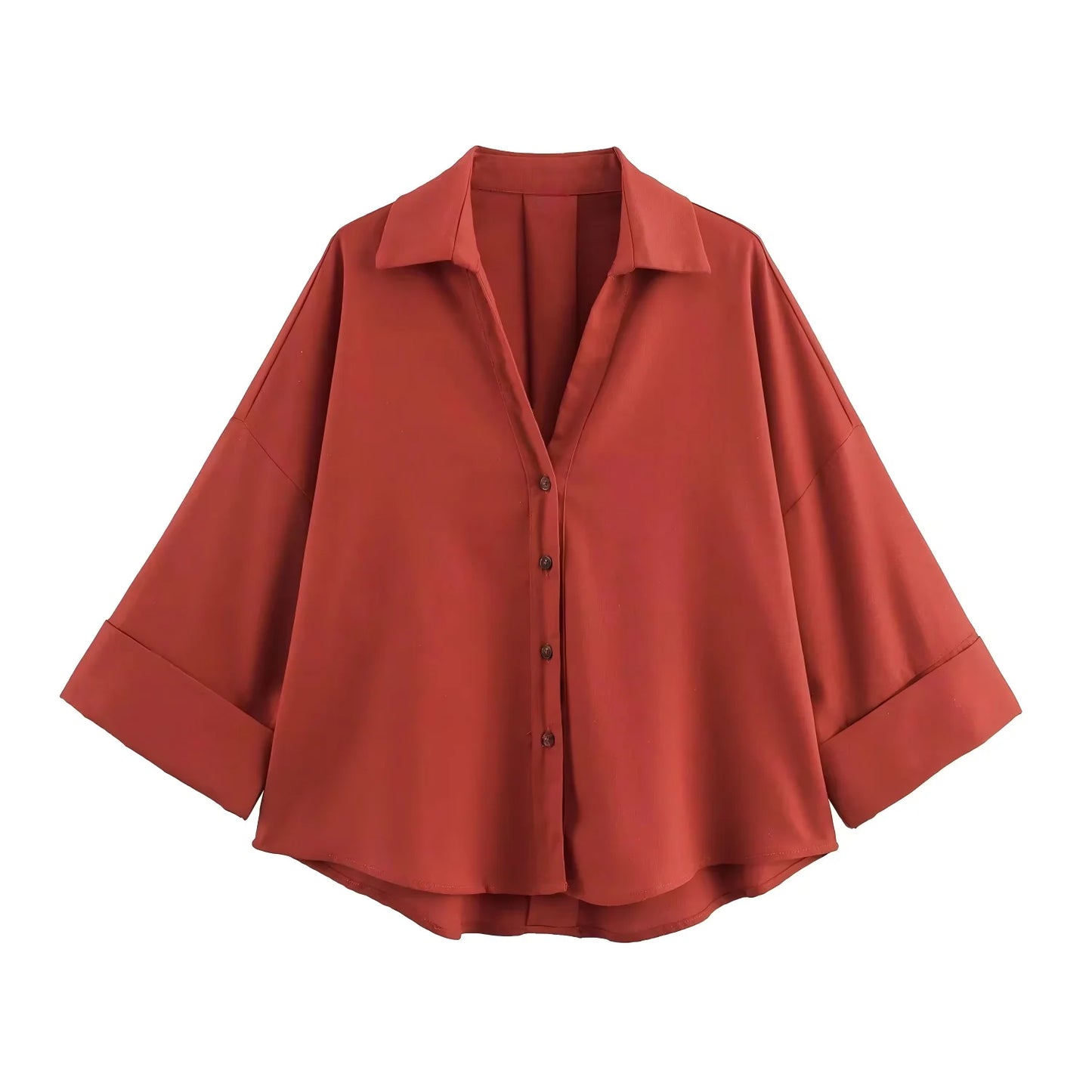 VALORIA | Women’s Oversized Wide Sleeve Shirt trendy loose-fit shirt for modern women's wardrobes