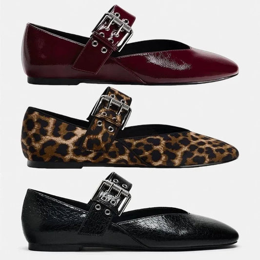 VALORIA | Women’s pointed-toe ballet loafers elegant everyday design