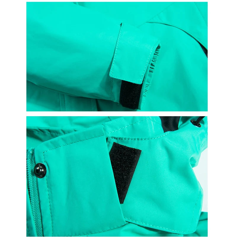Close-up of teal fabric with black accents on a white background