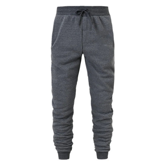 Gray sweatpants on a white background