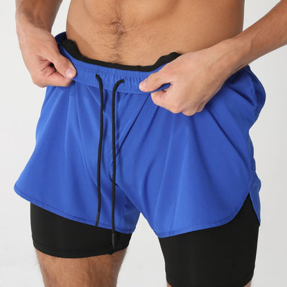 VALORIA | Men’s 2-in-1 quick-dry training shorts