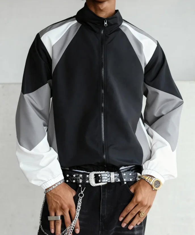 VALORIA | Men’s Color Block Windbreaker Jacket windbreaker design