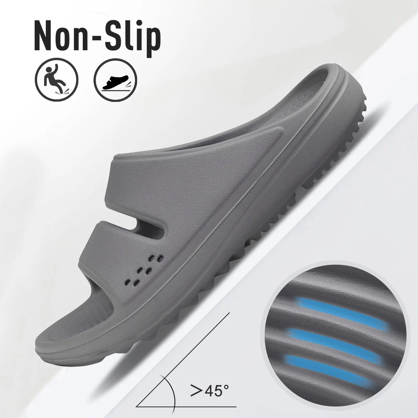 VALORIA | Men’s Comfort Support Slippers modern casual design with superior 