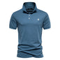 VALORIA | Men’s Cotton Embroidery Polo Shirt