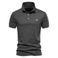 VALORIA | Men’s Cotton Embroidery Polo Shirt elegant collar design with premium comfort