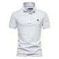 VALORIA | Men’s Cotton Embroidery Polo Shirt soft cotton construction with refined embroidery