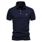 VALORIA | Men’s Cotton Embroidery Polo Shirt versatile fashion for casual and business casual occasions