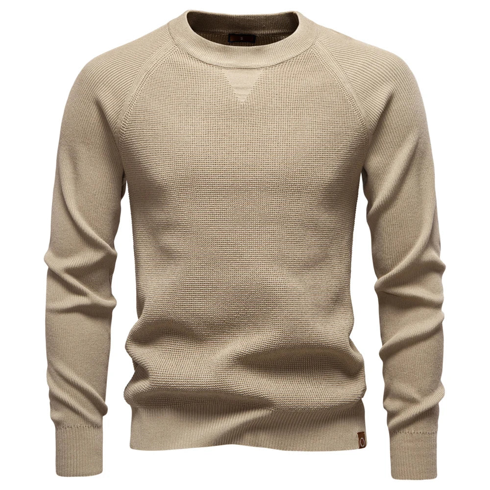 VALORIA | Men’s Cotton Henley Top Classic Style