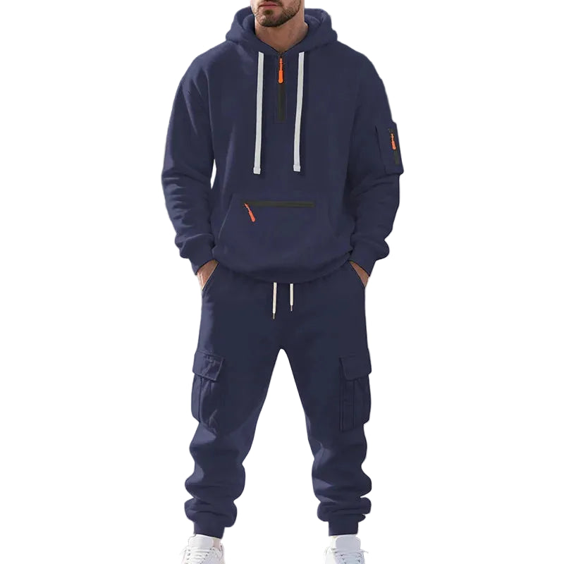 VALORIA | Men’s Fleece Sportswear Set for Everyday Wear
