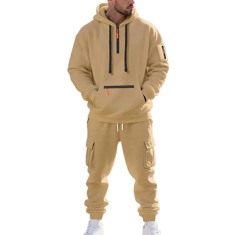 VALORIA | Men’s Fleece Sportswear Two-Piece Set