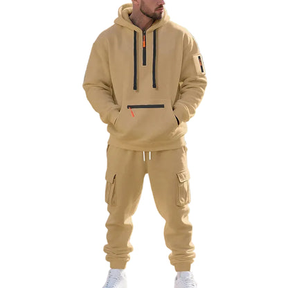 VALORIA | Men’s Fleece Sportswear Two-Piece Set