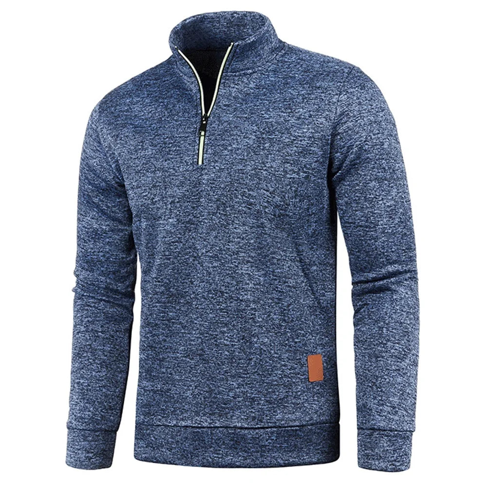 VALORIA | Men’s Half-Zip Collar Sweatshirt