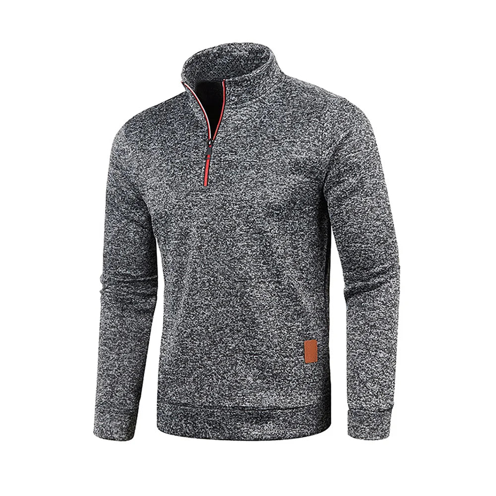 VALORIA | Men’s Half-Zip High Neck Sweatshirt