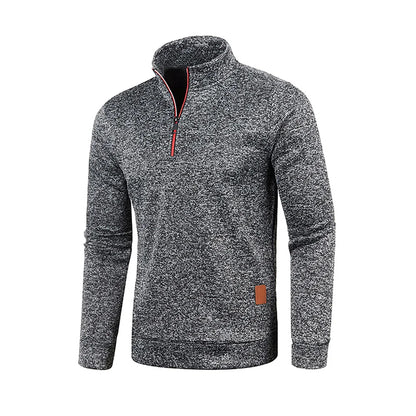 VALORIA | Men’s Half-Zip High Neck Sweatshirt
