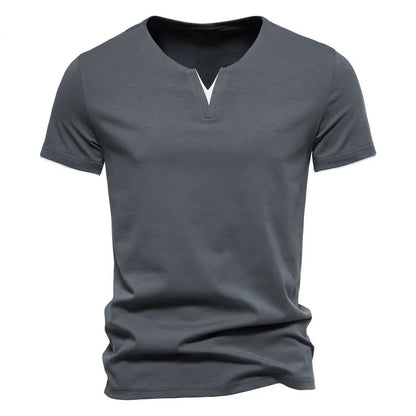 VALORIA | Men’s Henley short sleeve shirt