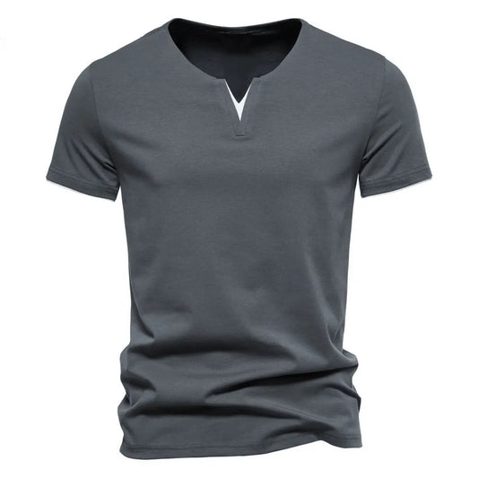 VALORIA | Men’s Henley short sleeve shirt