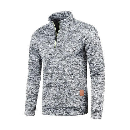 VALORIA | Men’s High Neck Half-Zip Sweatshirt
