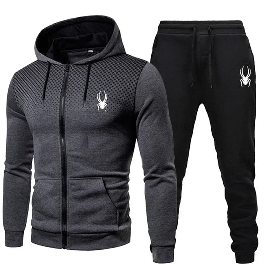 VALORIA | Men’s Hooded Jogging Suit Set for Everyday Wear