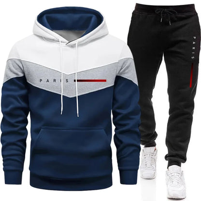 VALORIA | Men’s Hooded Tracksuit with Jogger Pants
