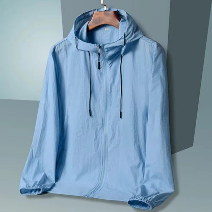 VALORIA | Men’s Hooded Windbreaker Jacket