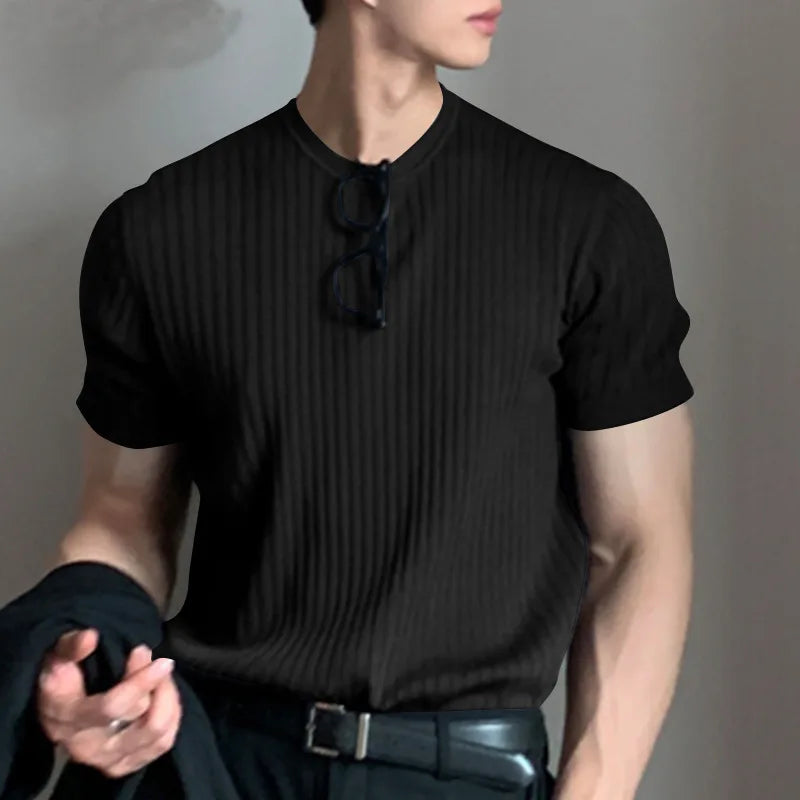 VALORIA | Men’s Lightweight Draped T-Shirt