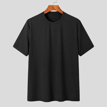 VALORIA | Men’s Lightweight Draped T-Shirt modern casual tee for everyday wear
