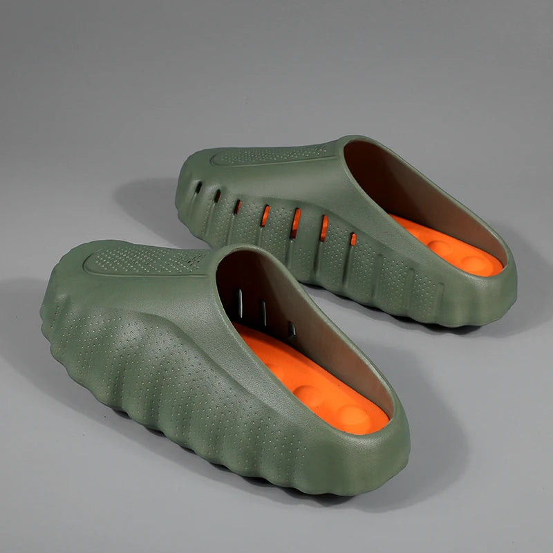 VALORIA | Men’s Lightweight Platform Slide Sandals versatile casual sandals with modern sporty style