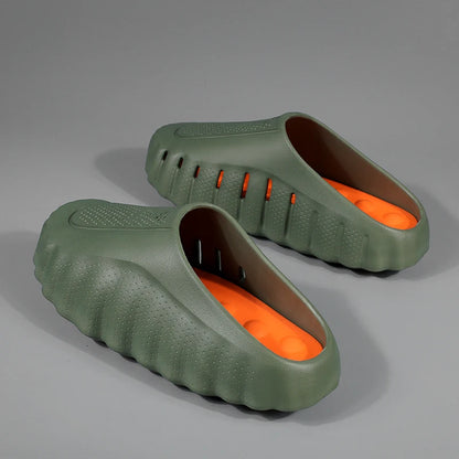 VALORIA | Men’s Lightweight Platform Slide Sandals versatile casual sandals with modern sporty style