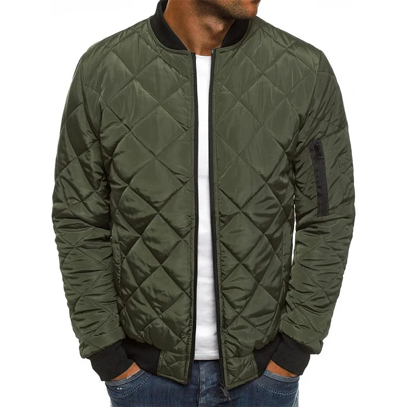 VALORIA | Men’s Lightweight Vintage Flight Jacket durable zip-front outerwear combining comfort and style