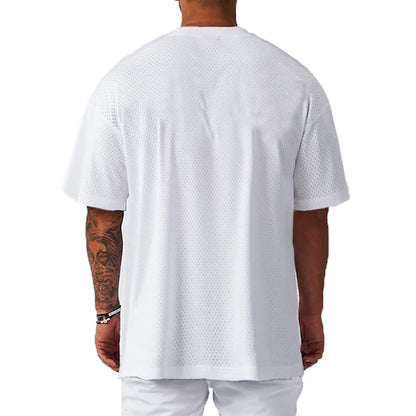 VALORIA | Men’s Oversized Quick-Dry Mesh Shirt comfortable casual shirt for sports and leisure