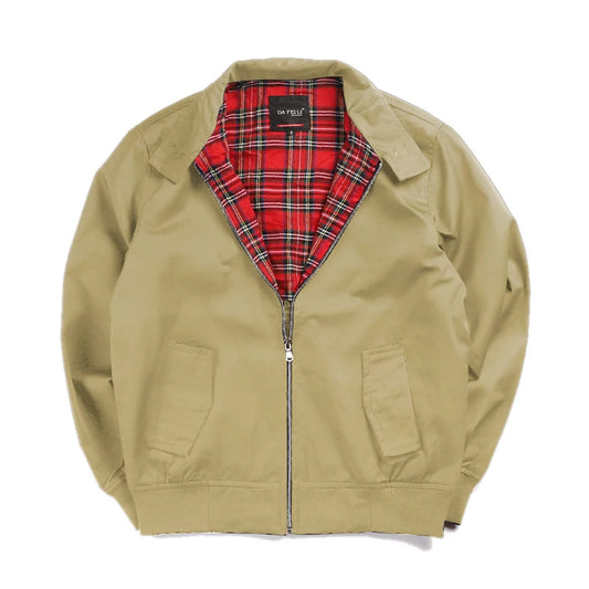 VALORIA | Men’s Retro Bomber Jacket front view