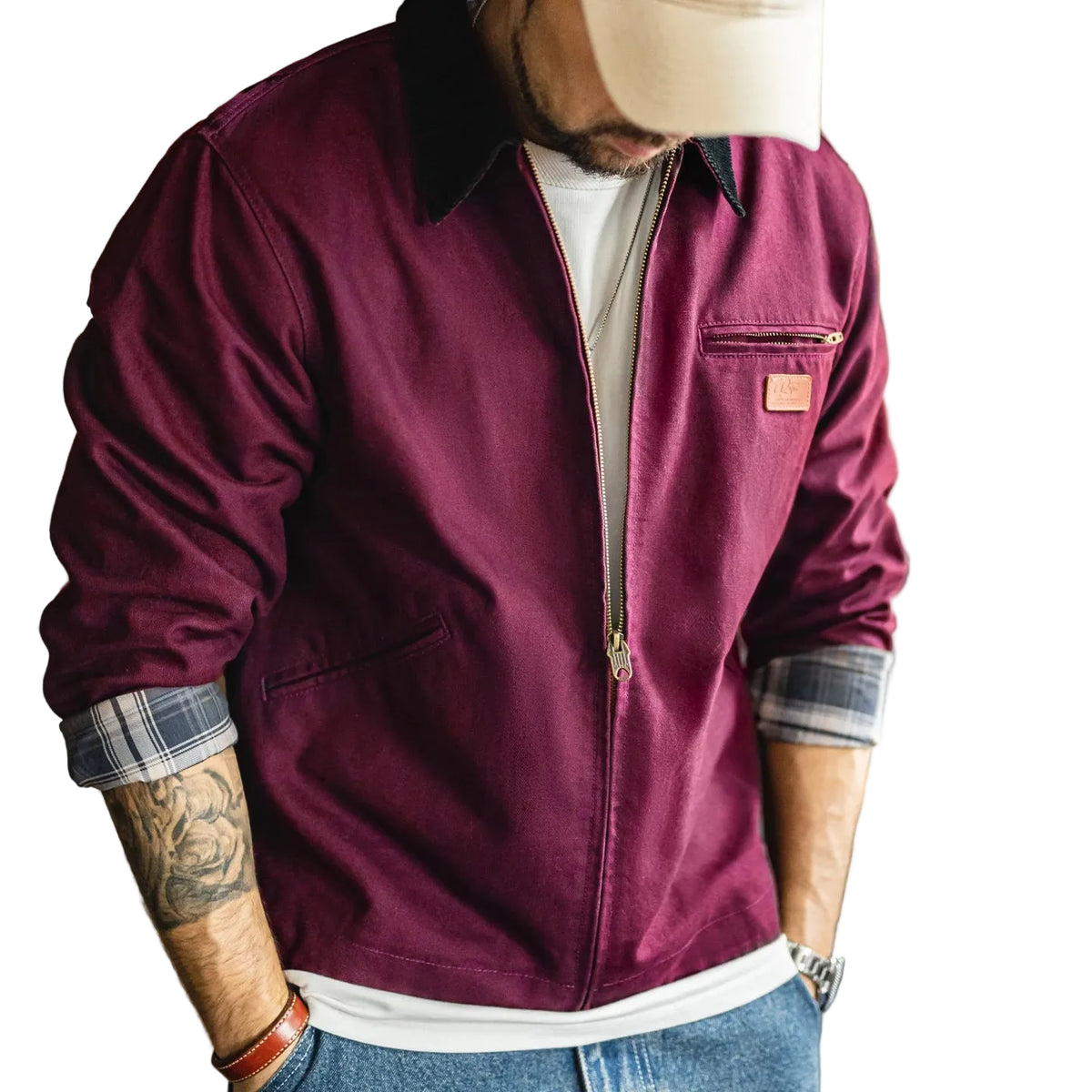 VALORIA | Men’s Retro Canvas Jacket