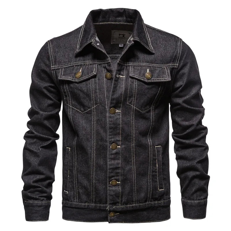 VALORIA | Men’s Retro Denim Jacket