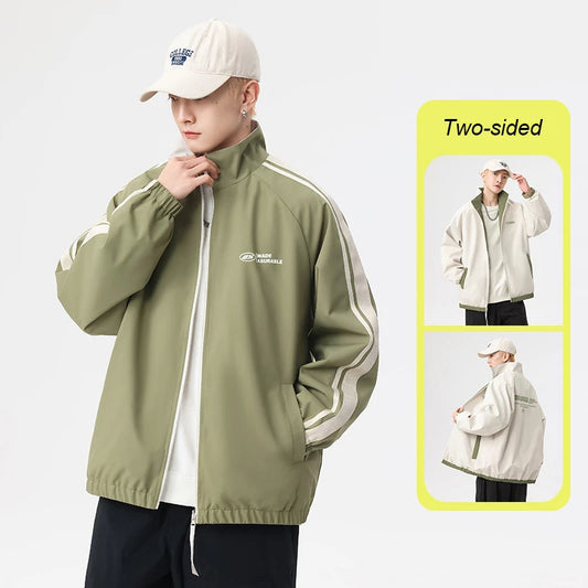 VALORIA | Men’s Reversible Windbreaker Jacket