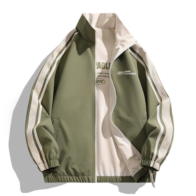 VALORIA | Men’s Reversible Windbreaker Jacket side view