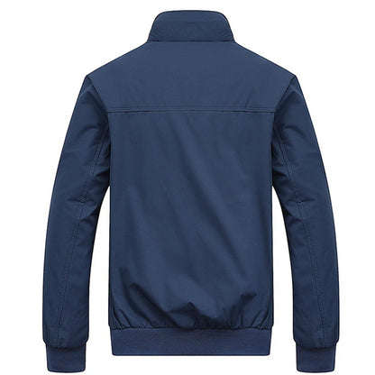 VALORIA | Men’s Slim Bomber Jacket front view