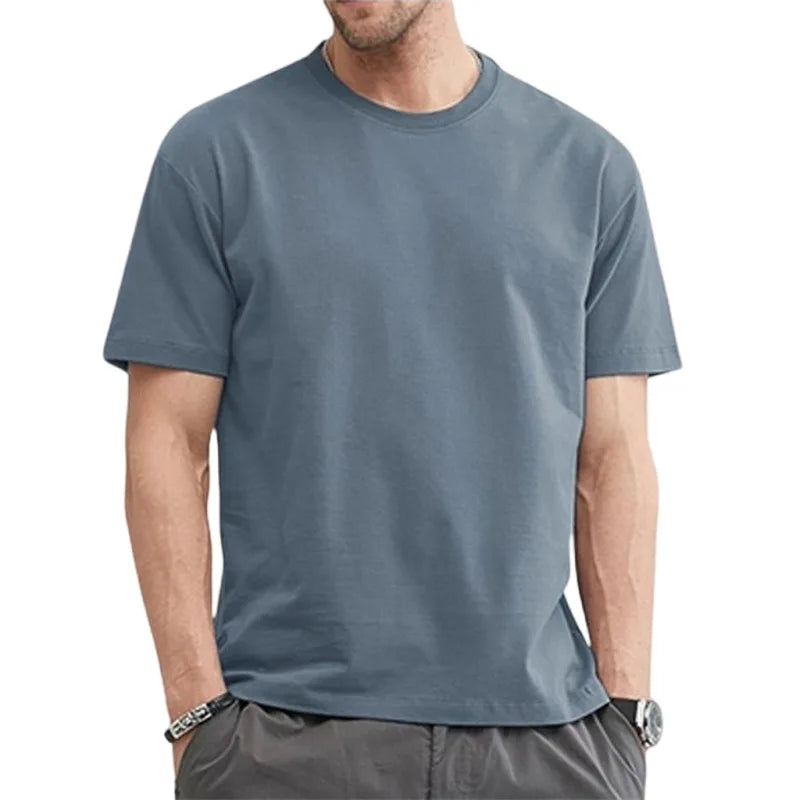 VALORIA | Men’s Summer Cotton O-Neck T-Shirt