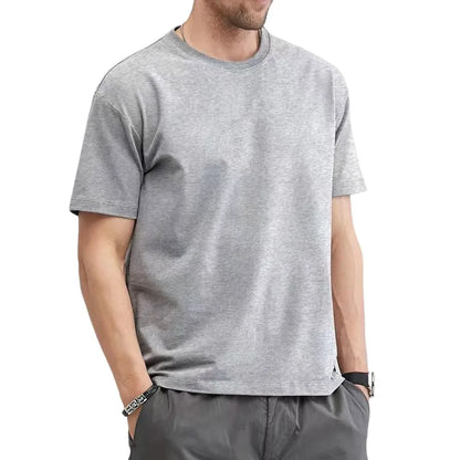 VALORIA | Men’s Summer Cotton O-Neck T-Shirt classic casual design for warm weather wear