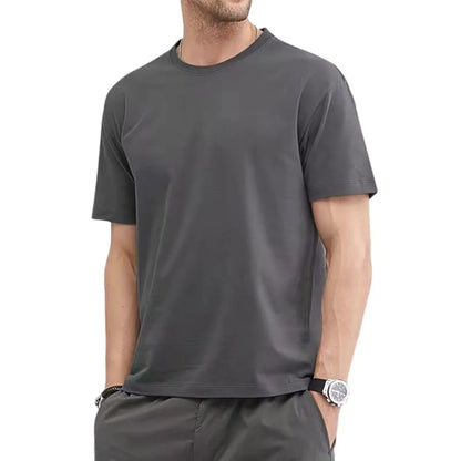 VALORIA | Men’s Summer Cotton O-Neck T-Shirt soft cotton fabric with comfortable fit