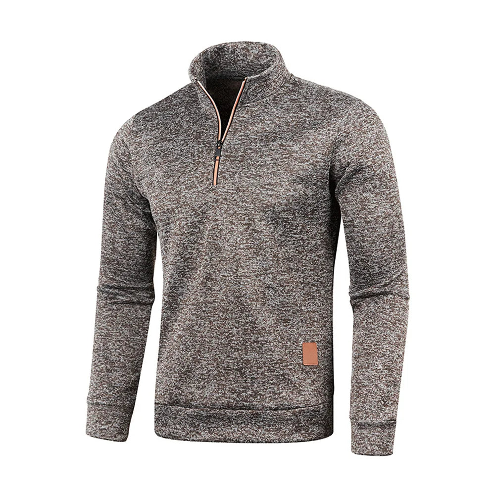 VALORIA | Men’s Turtleneck Half-Zip Pullover