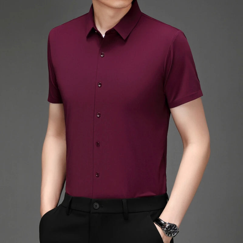 VALORIA | Men’s Ultra Stretch Business Shirt modern dress shirt for office and business casual wear