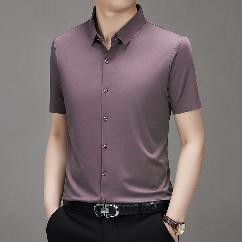 VALORIA | Men’s Ultra Stretch Business Shirt stylish business 