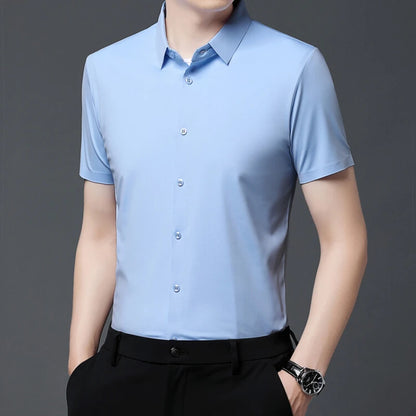 VALORIA | Men’s Ultra Stretch Business Shirt stylish business apparel with premium performance 
